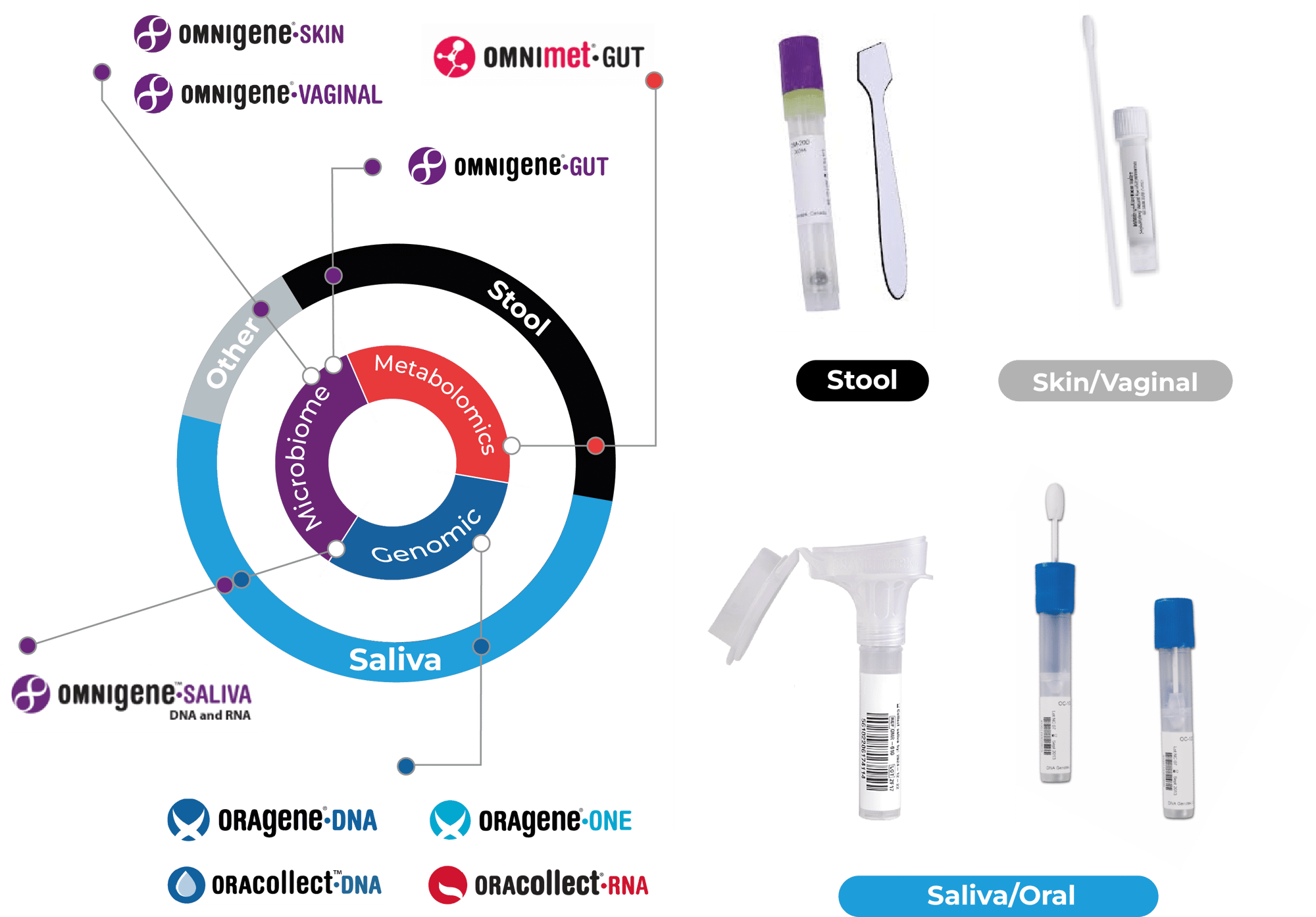 Products diagram - DNA Genotek Abyntek Biopharma-1